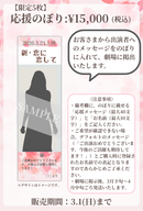 ショートムービー「新・恋に恋して」劇場上映 仁藤妃南乃 応援グッズ